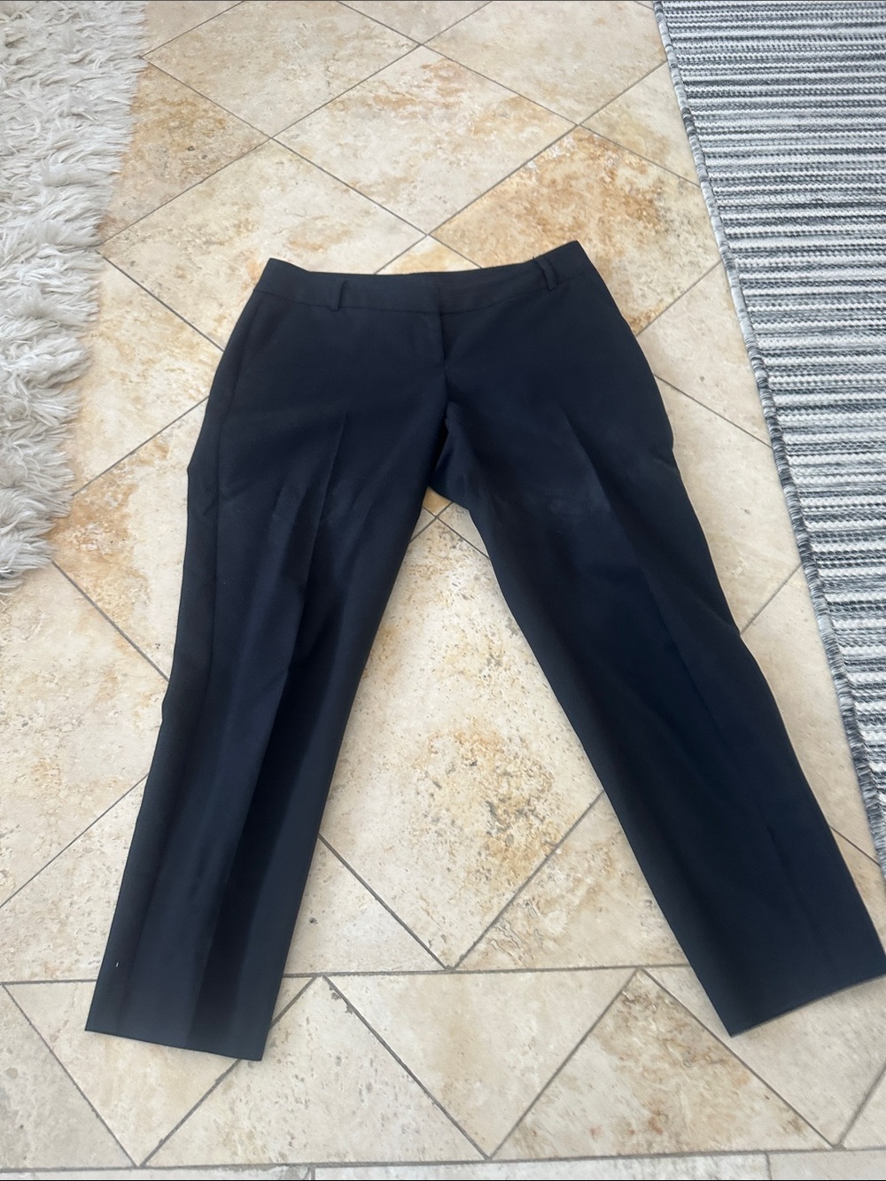 Apt. 9 Black Cropped Dress Pants for Women